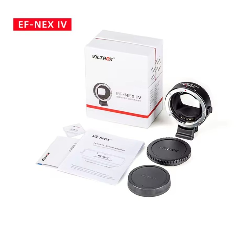 Sony Camera Zv-E10 - Адаптер для объективов VILTROX EF-NEX IV