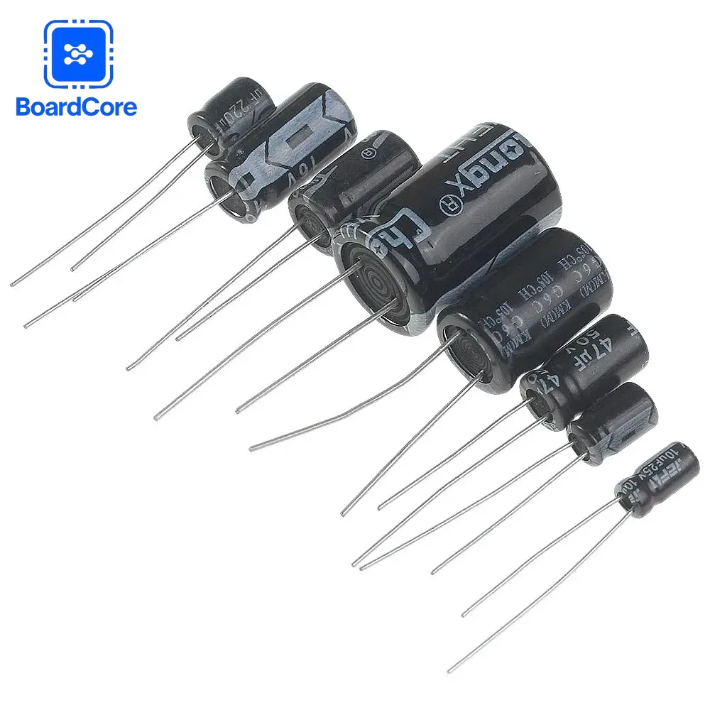 Electronics Repair Hobby - Набор электролитических конденсаторов 25 номиналов, 125